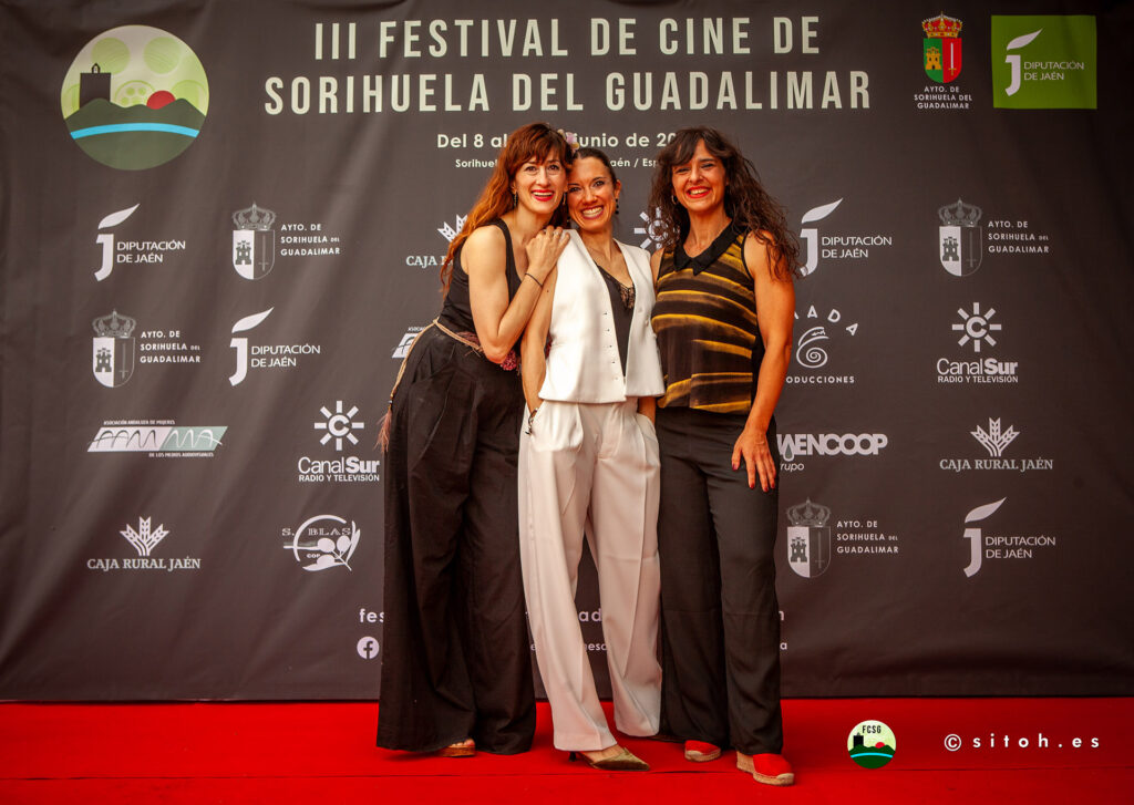 Amada Santos, Ana Galán y Ana Ifigenia