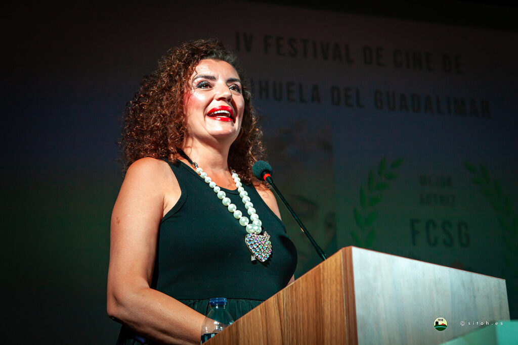 Paz de Alarcón, presentadora de la gala