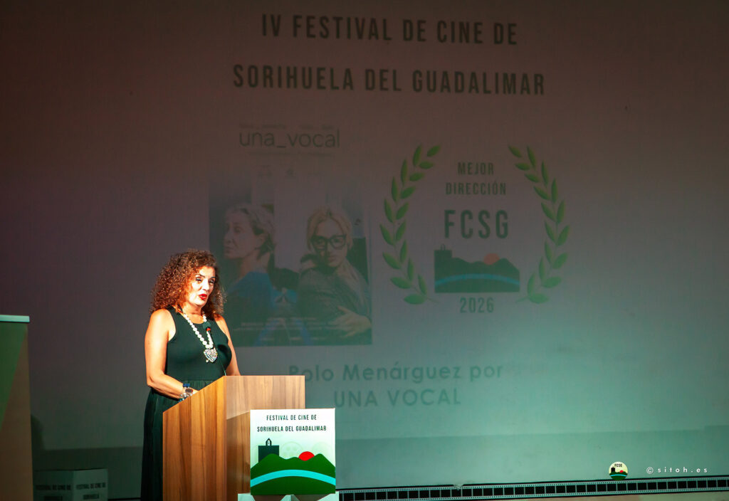 Paz de Alarcón, presentadora de la gala