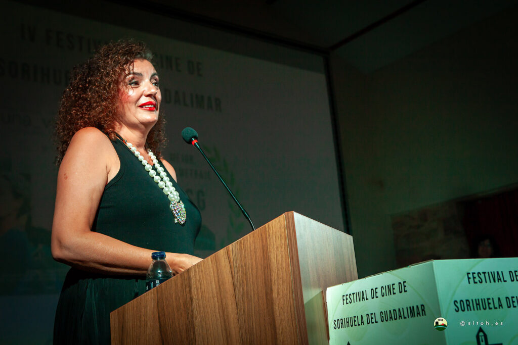 Paz de Alarcón, presentadora de la gala