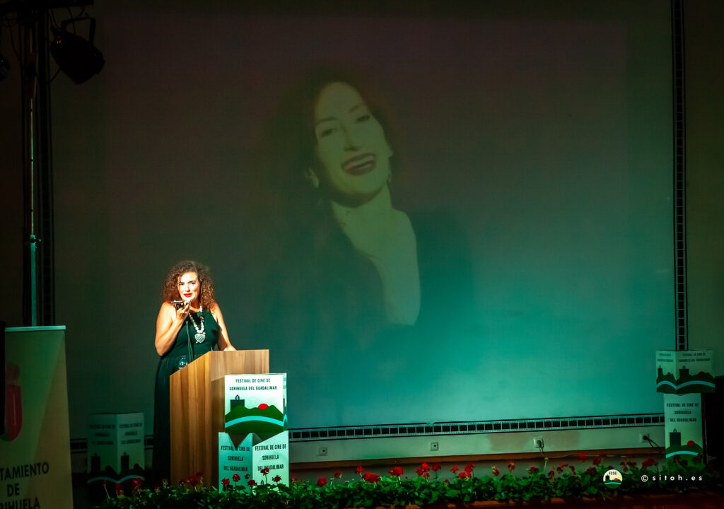 Intervención de Amada Santos, directora del festival